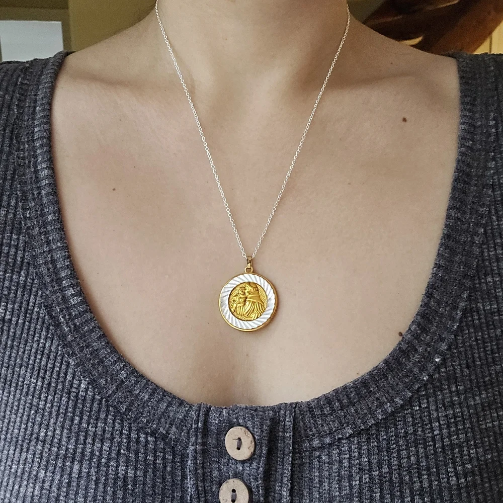 Vintage Franciscans St Anthony's Guild Necklace
